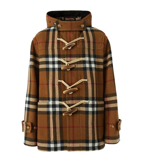 burberry mens duffle|burberry duffle coat vintage.